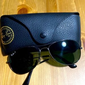 Ray-Ban Cockpit polarized lens sunglasses
